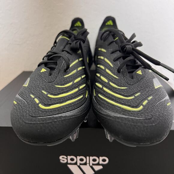 Adidas Predator Elite FG Electric Stealth Pack Soccer Cleats JI1085 Men Size 7.5 main image 7